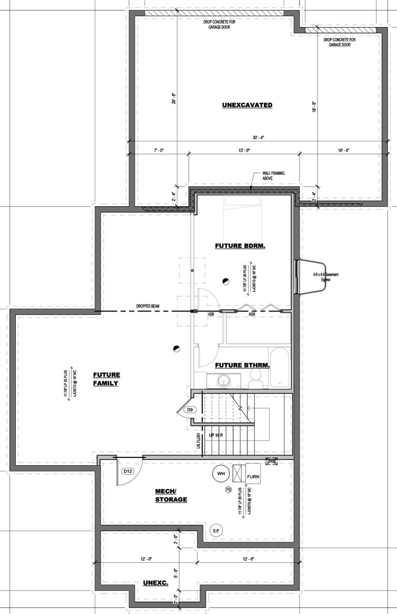 Basement Floor Plan